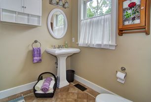 Powder Room Pedestal Sink Design Ideas & Pictures | Zillow Digs