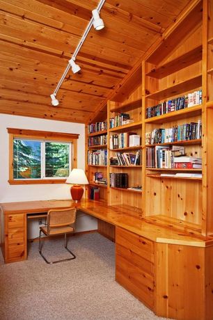 Rustic Home Office Design Ideas & Pictures | Zillow Digs